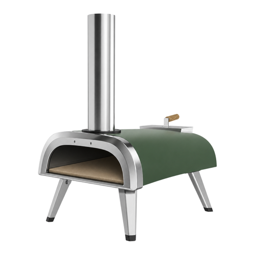 12 Inches Wood Pellet Pizza Oven Stainless Steel Backyard Folding Legs