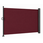 126 in Retractable Side Awning Privacy Screen for Patio Garden