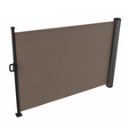 126 in Retractable Side Awning Privacy Screen for Patio Garden