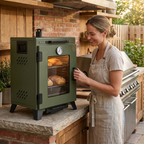 14 inches Camping Oven 3 Tier Stainless Steel Wood Propane Stove