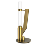 20 Inches Wood Pellet Patio Heater with Spiral Flame Glass Tube