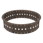36 Inches Fire Pit Ring Steel Outdoor Wood Burning Fire Ring