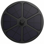 Floating Solar Bird Bath Fountain Pump with 8 Spray Patterns