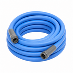 50 ft Hybrid Polymer Water Hose with Aluminum Fittings 150 PSI