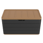 568 L Yard Storage Bin Resin Box with Lid for Equipment Organization