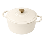 5 Quart Enameled Cast Iron Dutch Oven with Lid for Baking & Braising