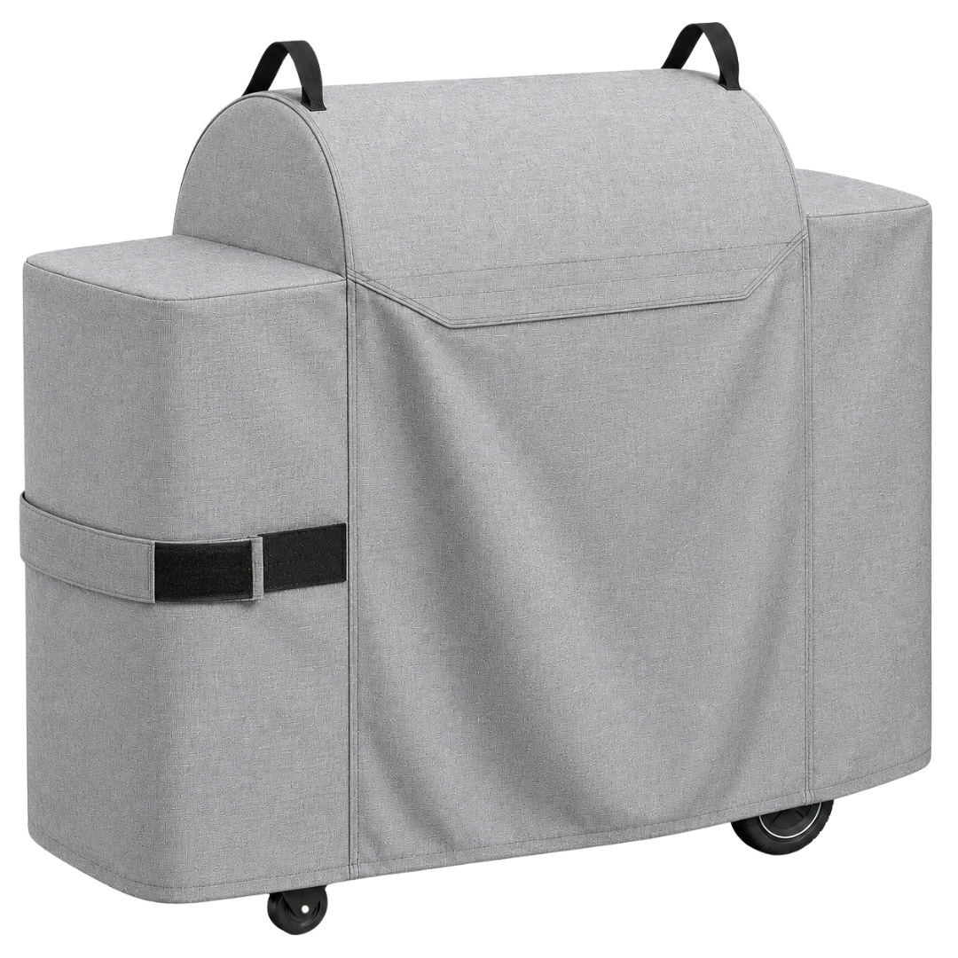 600D Water-Resistant Pellet Grill Cover for Compatible Pellet Smokers