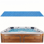 7x7 ft Hot Tub Solar Cover 16 Mil Bubble Heat Retention Blanket