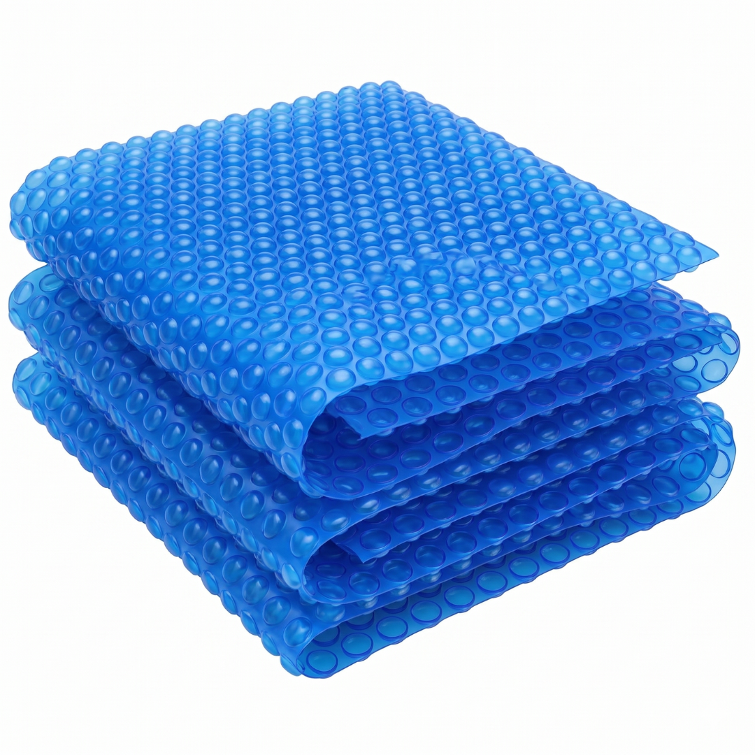 9x9 ft Solar Pool Cover 16 Mil Bubble Thermal Spa Blanket Cover
