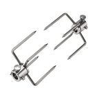 Universal Rotisserie Meat Fork Replacement Set, 4-Prong, 2-Pack