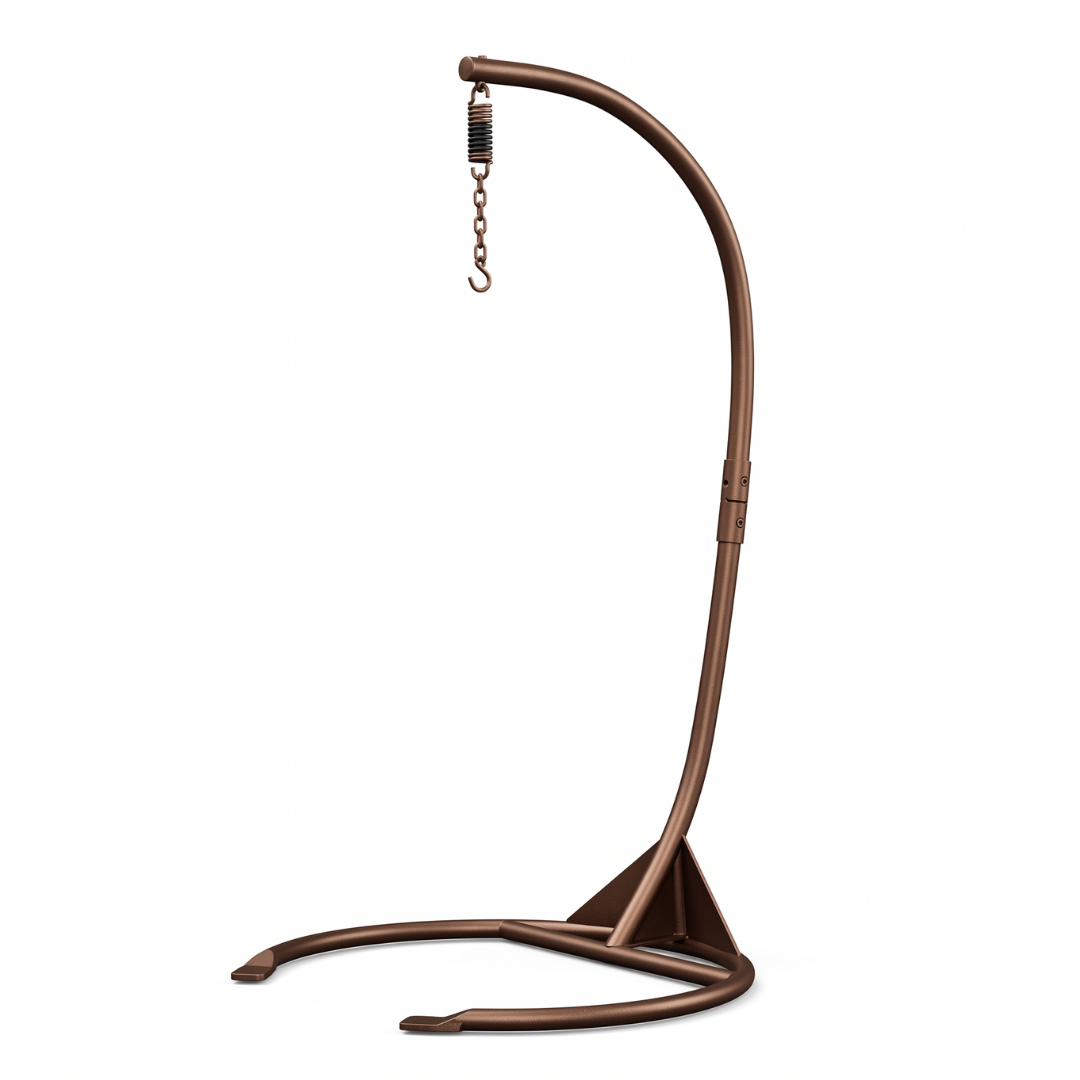Hammock Chair Stand with 300 lb Capacity C-Shape Steel Frame