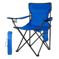 Portable Folding Camping Chair with Carry Bag and Alloy Steel Frame