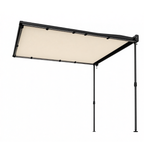 8.2 x 6.5 ft Vehicle Side Awning with Adjustable Aluminum Poles