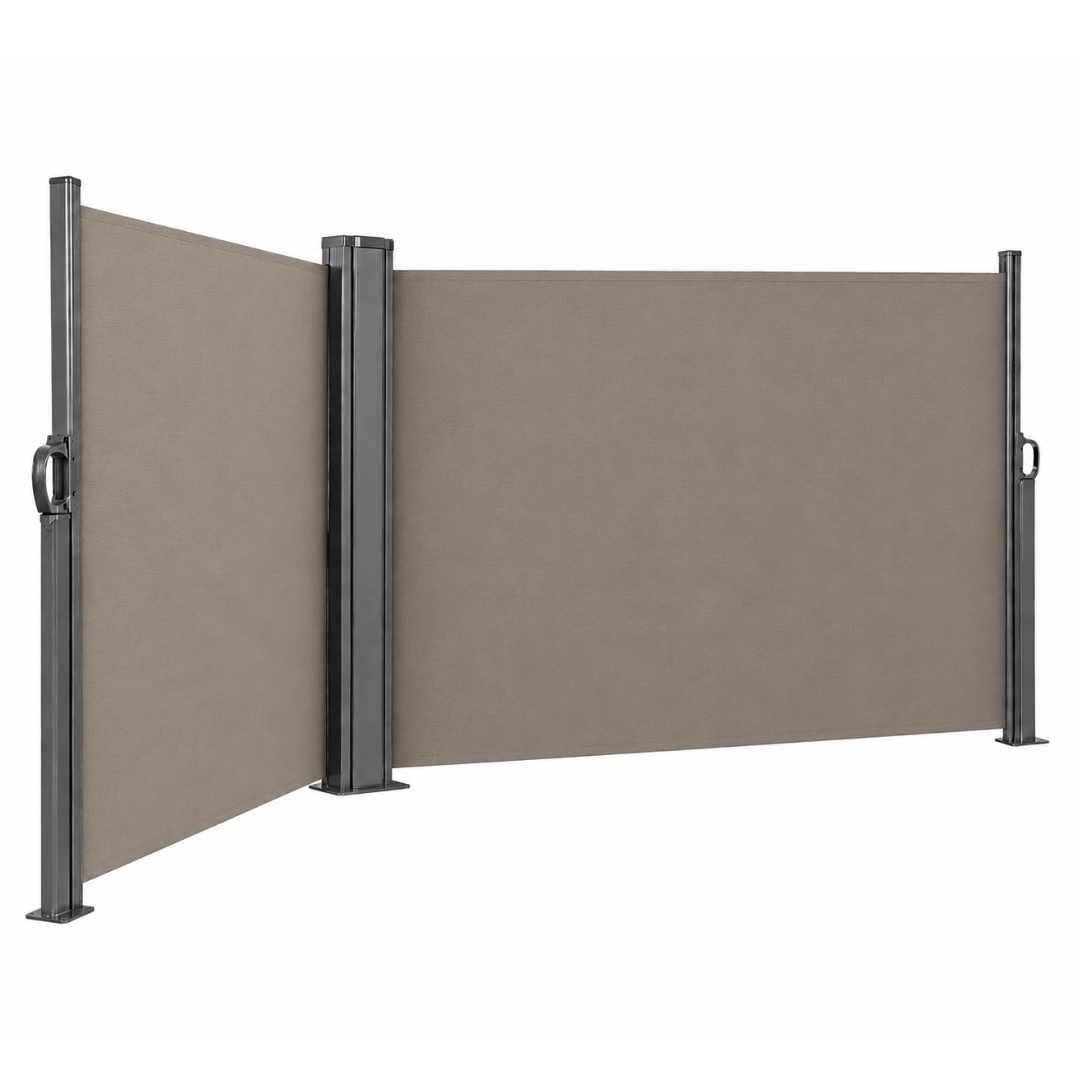 Retractable Patio Side Awning Privacy Screen 237 x 63 Inches