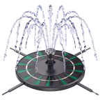 1.4W Solar Bird Bath Fountain Pump with Adjustable Brackets