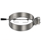 Stainless Steel Rotisserie Ring Kit for 22.5-Inch Kettle Grills