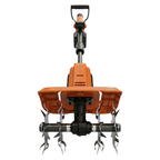 Battery Operated Rototiller 270 RPM 48 Steel Tine Soil Turn Tool