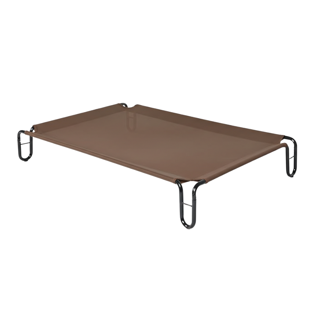 Dog Cot Bed With Breathable Mesh And Steel Frame For Indoor Outdoor