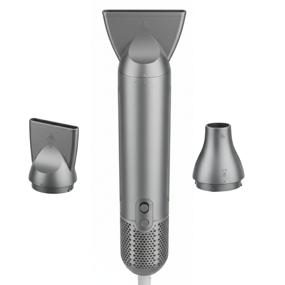 Dog Handheld Grooming Dryer with High-Velocity Airflow and Nozzle Set