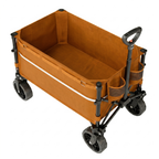 Folding Wagon Cart 260 lb Capacity with Wheels for Cargo Transport
