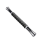 Muscle Roller Stick with 9 Rotating Rollers and Textured Grip Handles