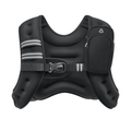 Neoprene Weighted Vest with Reflective Straps and Storage Pockets