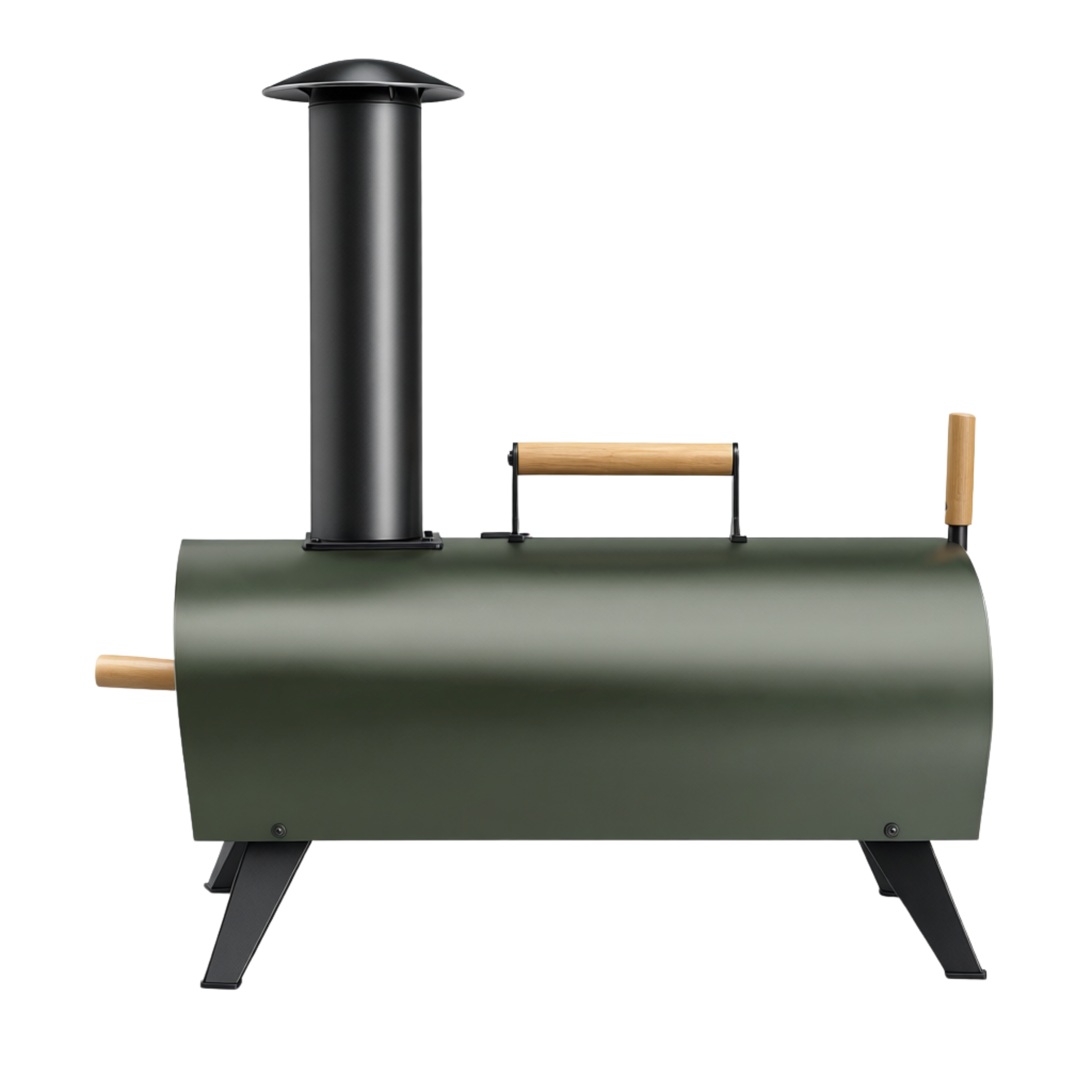 Portable Wood Pellet Pizza Oven Kit for Camping Patio Backyard Use