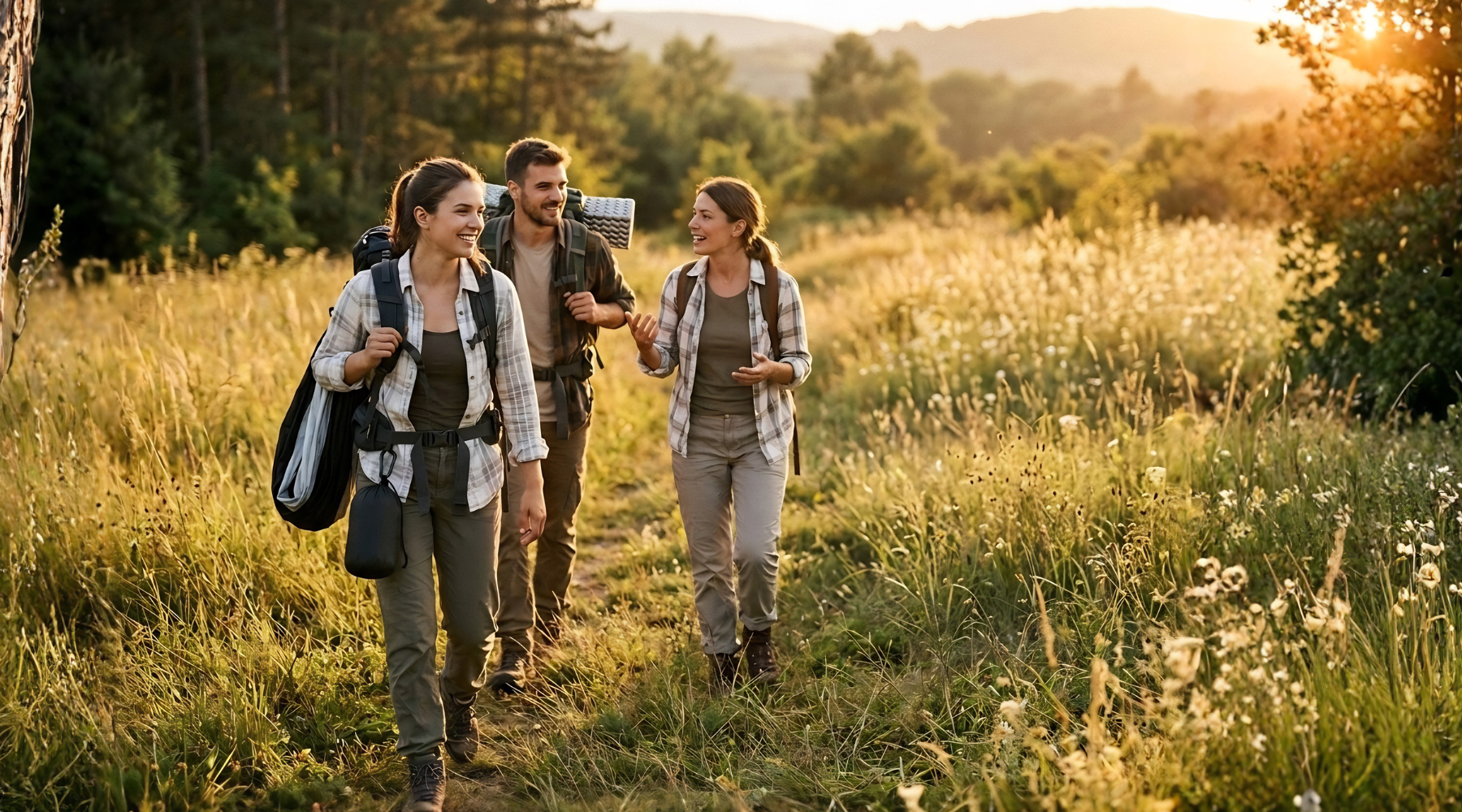 Coral Styles outdoor essentials in use